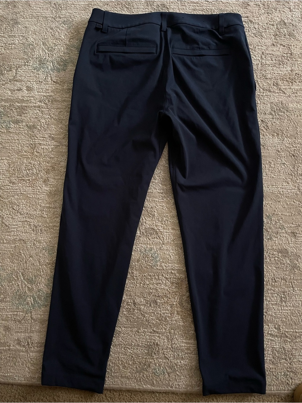 Men's Navy Dress Pants - Classic Tailored Fit